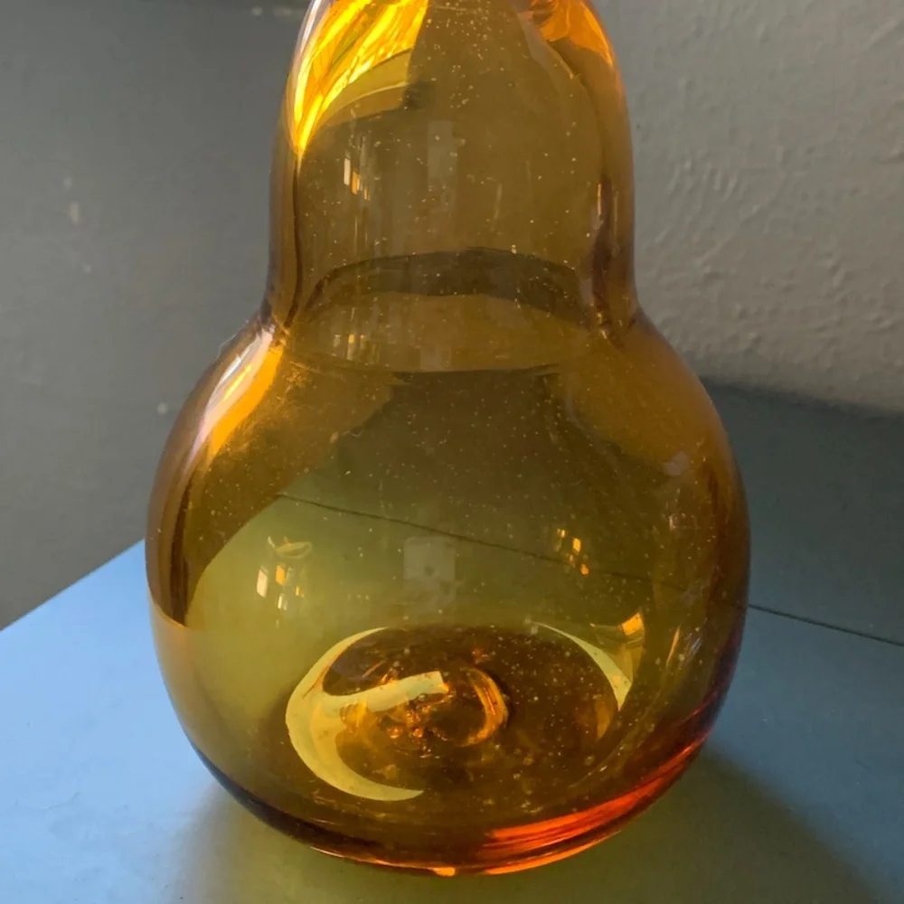 Blenko Glass Pear [no stem]